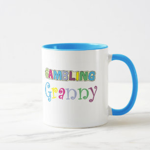 DobbleriGrannyT-tröja och Gifts. Mugg