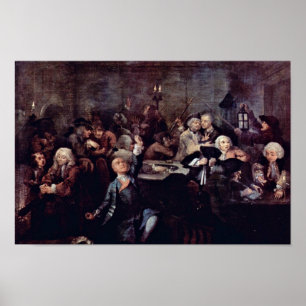 Dobblerihålan "vid Hogarth William Poster