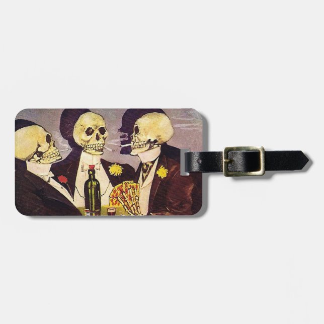 Dobbleriskelett Bagagebricka (Horisontell Framsida)