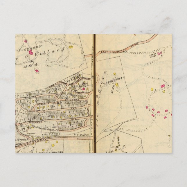 Dobbs Ferry, New York Vykort (Framsida)