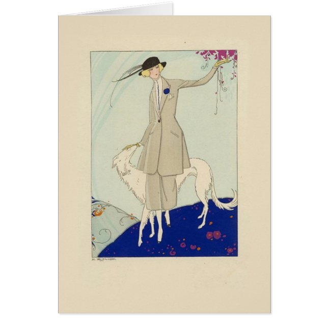 Dobbs Tailleur Hälsningskort (Framsidan)