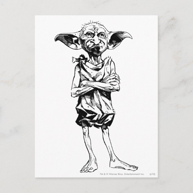 Dobby 3 vykort (Framsida)