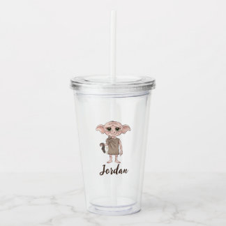 Dobby Akvarell Karaktär Konst Take Away Mugg