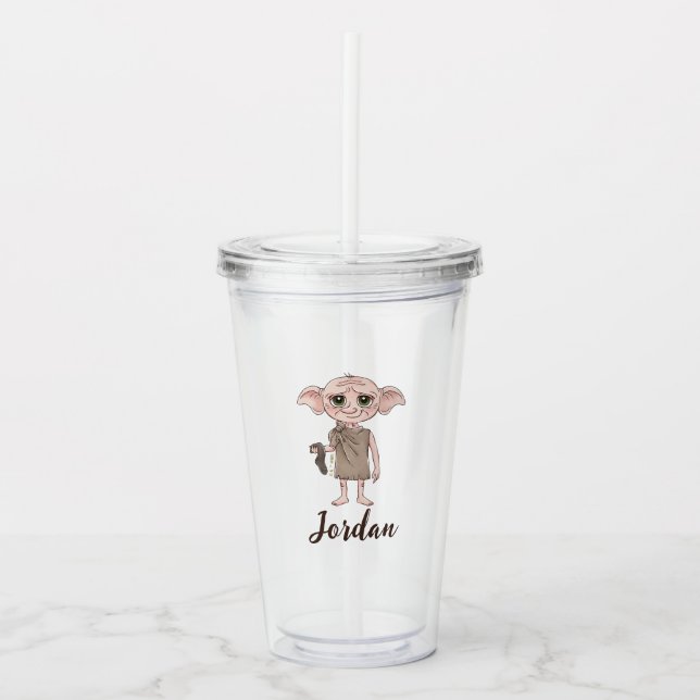 Dobby Akvarell Karaktär Konst Take Away Mugg (Framsida)