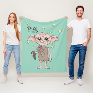 Dobby Akvarell Karaktärs Konst Fleecefilt
