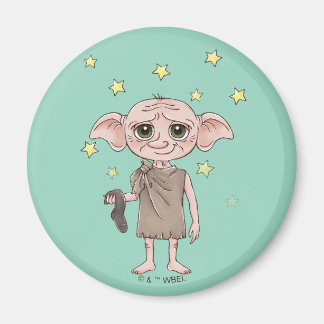 Dobby Akvarell Karaktärs Konst Magnet