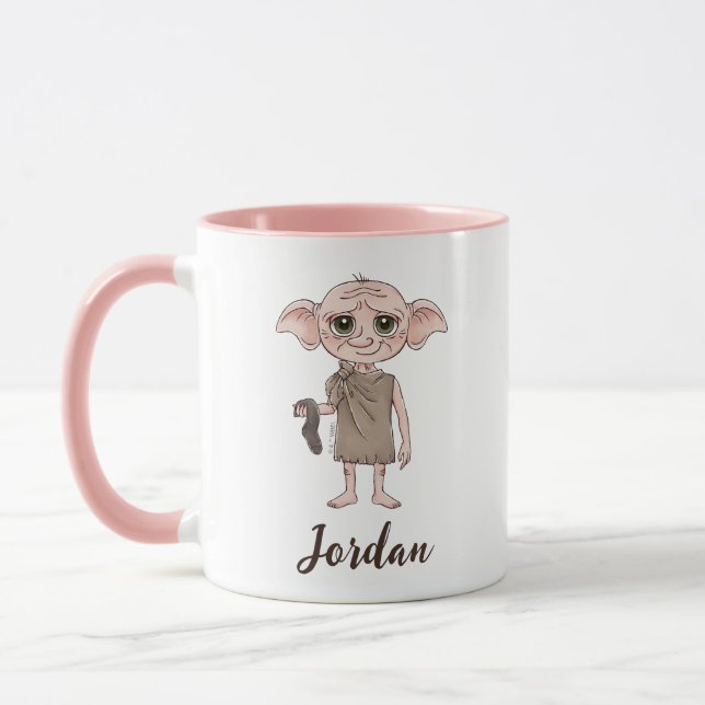 Dobby Akvarell Karaktärs Konst Mugg (Vänster)