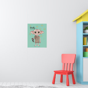 Dobby Akvarell Karaktärs Konst Poster