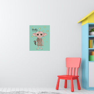 Dobby Akvarell Karaktärs Konst Poster