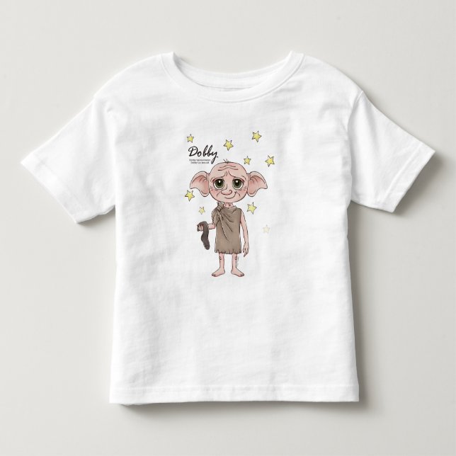 Dobby Akvarell Karaktärs Konst T Shirt (Framsida)