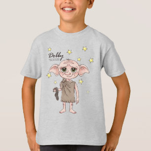 Dobby Akvarell Karaktärs Konst T Shirt