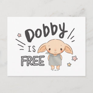 Dobby är fri vykort