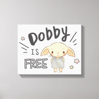 Dobby är ledig canvastryck