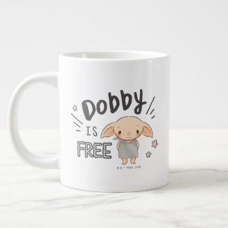 Dobby är ledig jumbo mugg