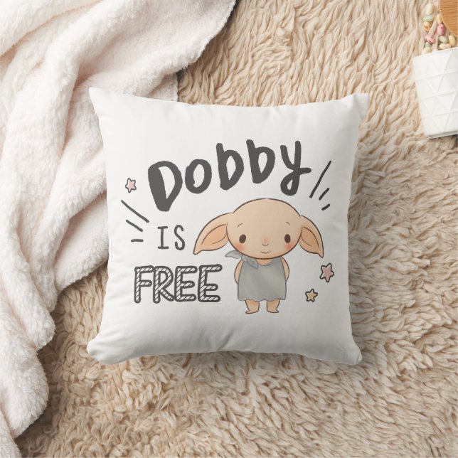 Dobby är ledig kudde (Filt)