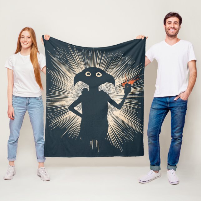 Dobby Casting Magic Fleecefilt (På plats)