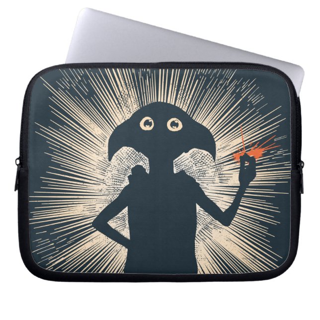 Dobby Casting Magic Laptop Sleeve (Framsidan)