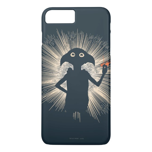 Dobby kastar magi Case-Mate iPhone skal (Baksida)