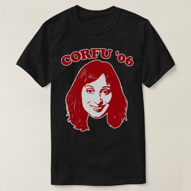 Dobby Peep Show Corfu T Shirt (Design framsida)