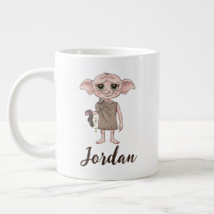 Dobby Watercolor Karaktärsillustration Jumbo Mugg