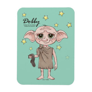 Dobby Watercolor Karaktärsillustration Magnet