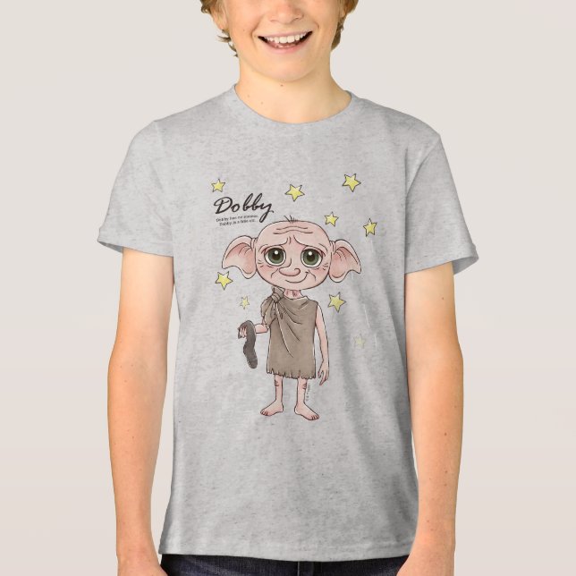 Dobby Watercolor Karaktärsillustration T Shirt (Framsida)