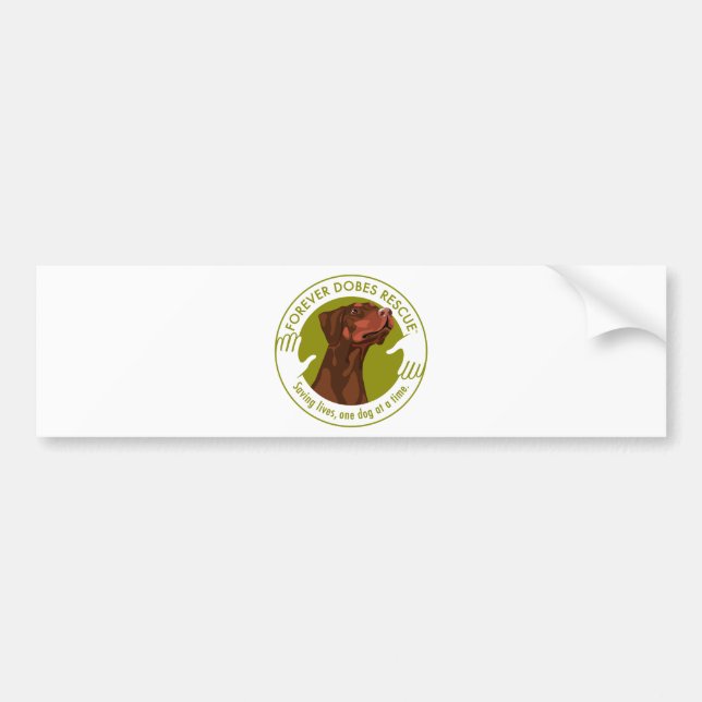 dobe-red-uncropped-ear-logo-8-29-11 bildekal (Framsidan)