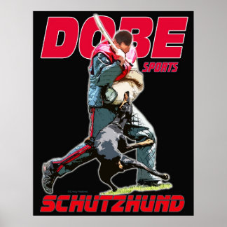 Dobe Sport Schutzhund-design Poster