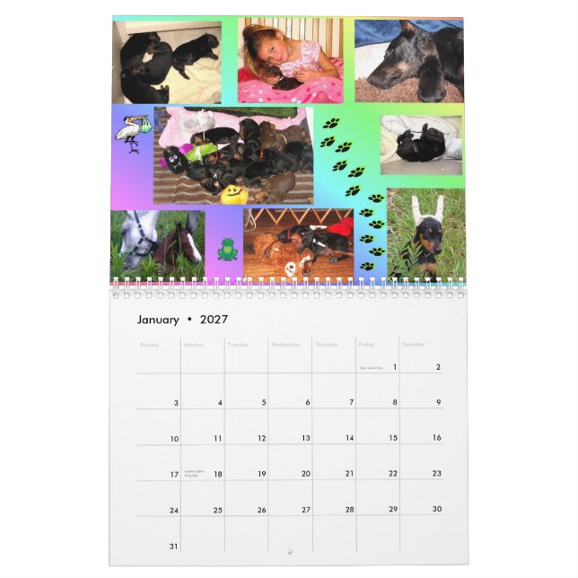 Dobedience kalender 2011 #2 (Jan 2027)