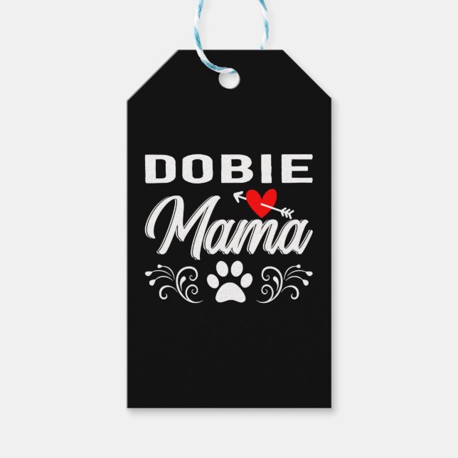 Dober Dobie Mamma Dober Mamma Presentetikett (Framsidan)