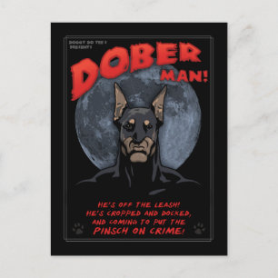 Dober Man! Vykort