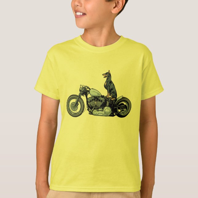 Dobercycle T-shirt (Framsida)