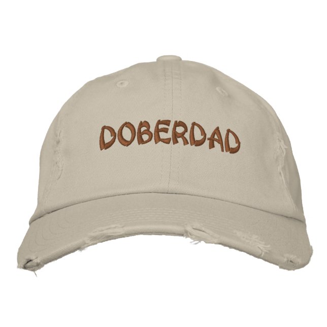 Doberdad Hat Broderad Keps (Framsida)