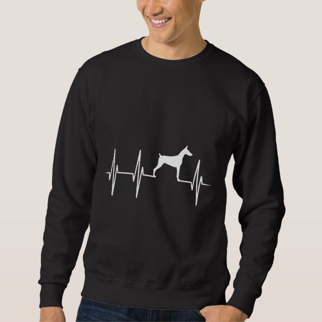 Doberman 417 lång ärmad tröja (Framsida)