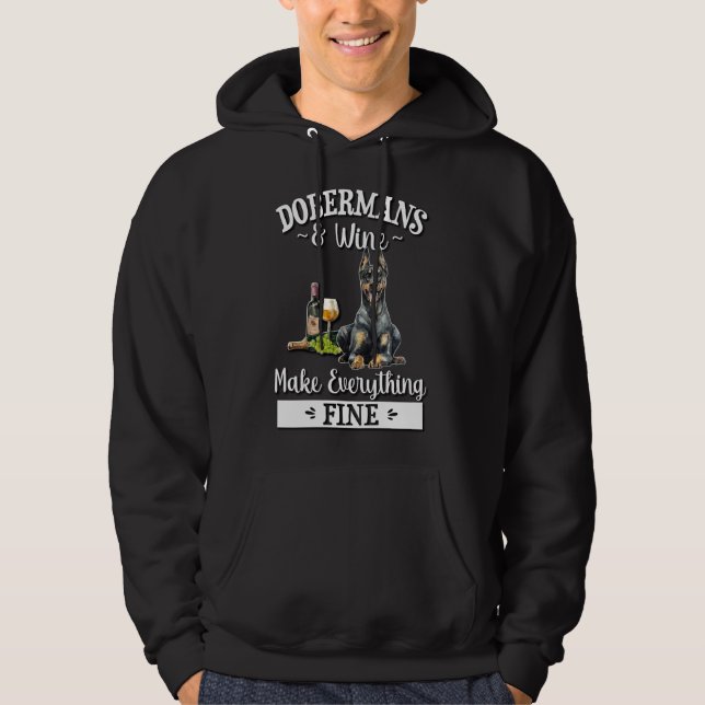 Doberman 478 hoodie (Framsida)