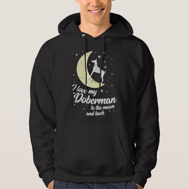 Doberman  527 hoodie (Framsida)