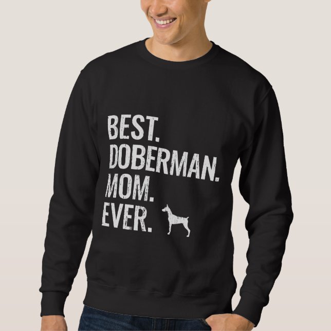 Doberman 528 lång ärmad tröja (Framsida)