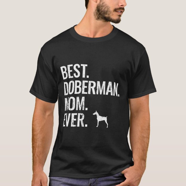 Doberman 528 t shirt (Framsida)