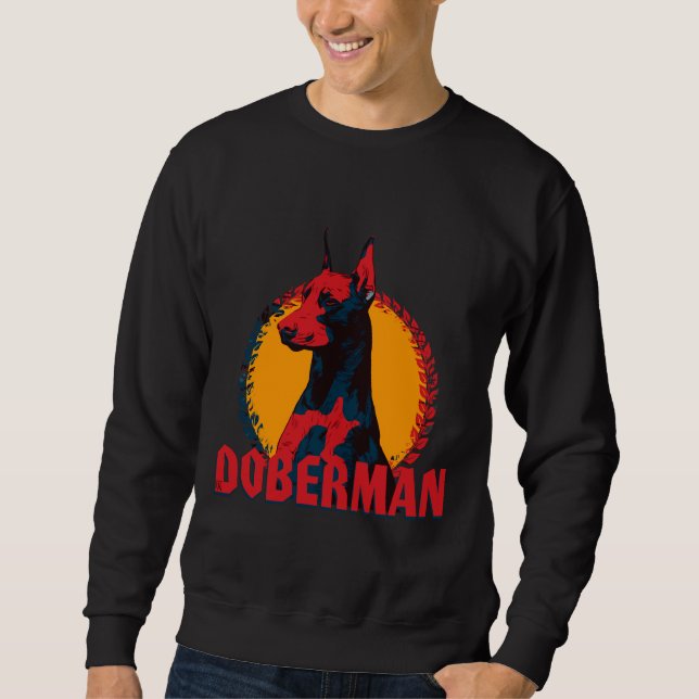 Doberman 545 lång ärmad tröja (Framsida)
