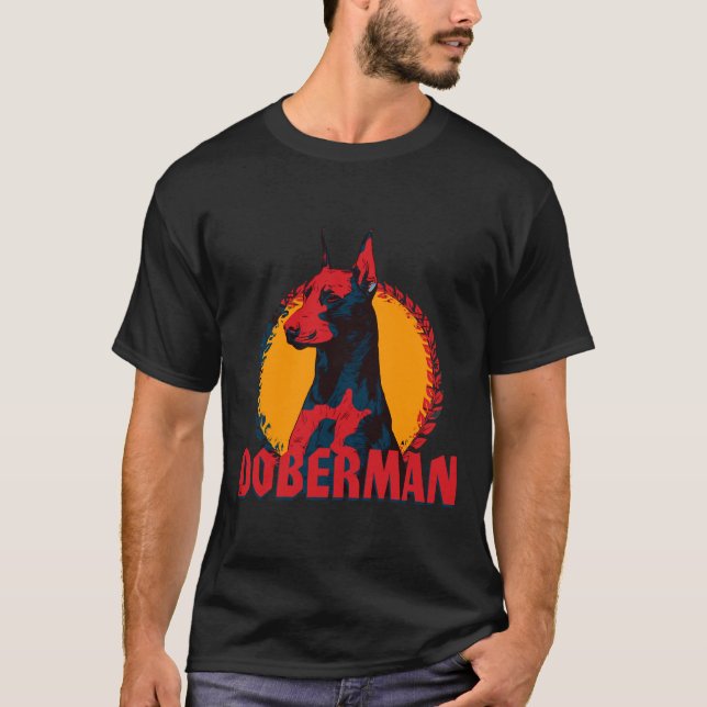 Doberman 545 t shirt (Framsida)