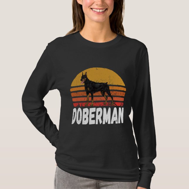 Doberman  725 t shirt (Framsida)