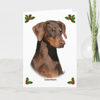 Doberman 9Y381D-162 Helgkort