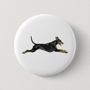 Doberman All Natural Running Black Knapp