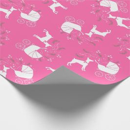 Doberman Baby Shower Hund Presentpapper