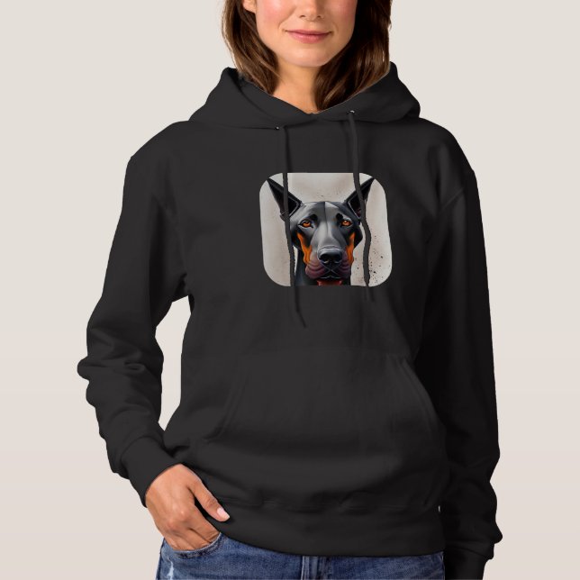 Doberman Dog 1 T Shirt (Framsida)