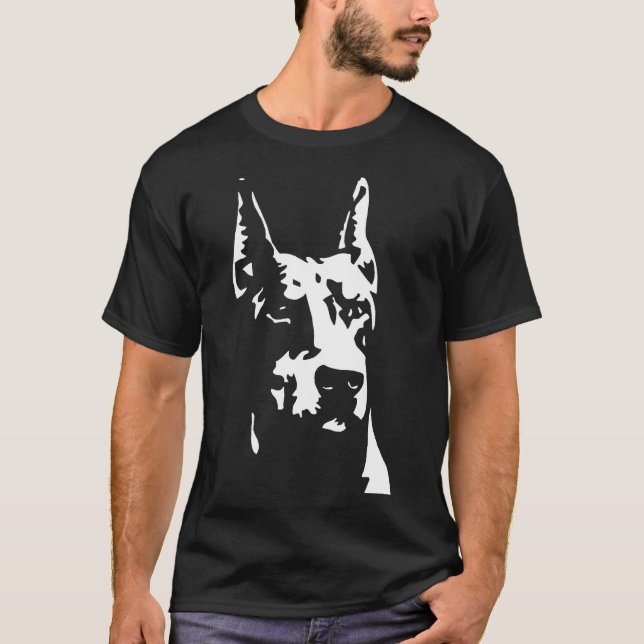 Doberman Dog  Tee (Framsida)