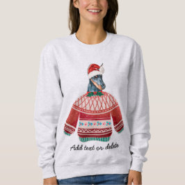 Doberman Familj Roligt Fult Jul Hund Mamma T Shirt