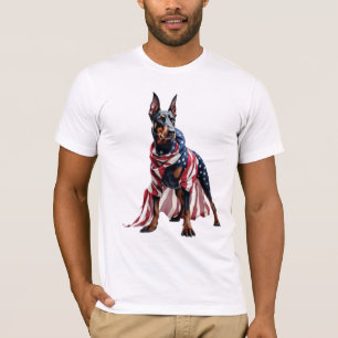 Doberman Guard Nation T Shirt