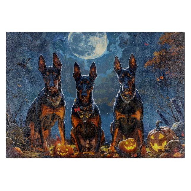 Doberman Halloween Spooky (Framsidan)