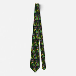 Doberman Hund i St. Patrick Dress Slips